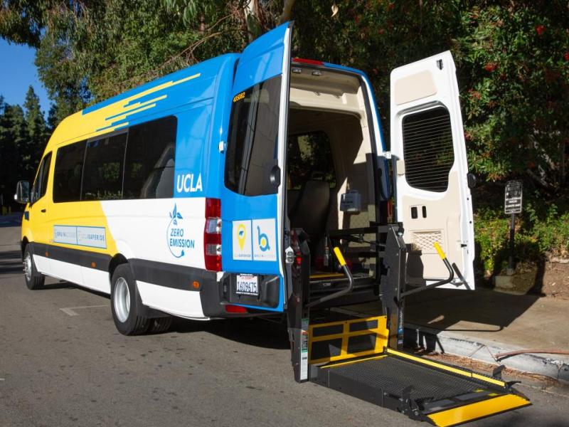 Bruin Access shuttle